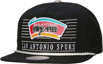 Mitchell & Ness Mens Mitchell & Ness Black San Antonio Spurs Ascend Deadstock Snapback Hat at Nordstrom