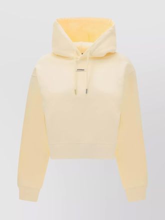 Jacquemus cotton slim-fit cropped hoodie