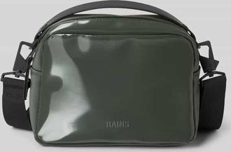 Rains Crossbody Bag mit Logo-Prägung Modell Box in Oliv, Größe 1