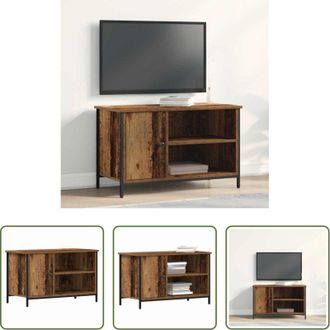 vidaXL vidaXL Armadio TV - Mobile TV Legno vecchio 80 x 40 x 50 cm Legno multistrato