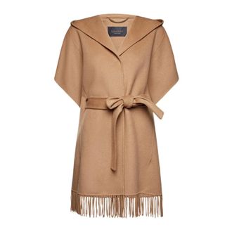 Elena Miro Donna, Cappotti, Beige, S/M, new