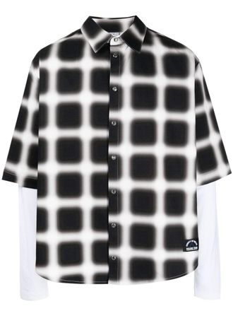 Marcelo Burlon Overhemd met print - Zwart