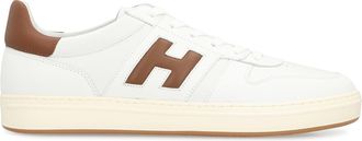 Hogan Mens Sneakers H630 White Leather Trainers