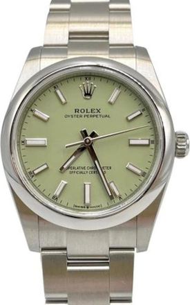 Rolex unisex, Pre-owned, Groen, Maat: ONE Size