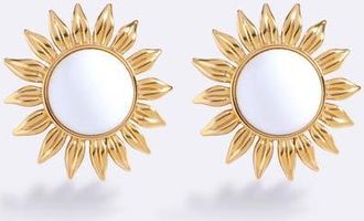 Emma Pills Summer Starts In Monaco Earrings in White Glo at Nordstrom