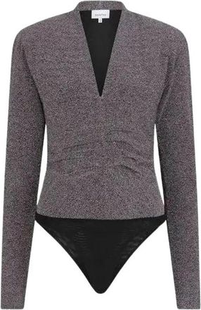 Dante6 Healey Lurex Body-Top - Dames - Bodies - Veelkleurig - S - Leer - Tops