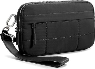 Generic Crossbody Bags Wristlet Purses Wallets with 4 Zipper for Women and Girls, Handbag Holder for Credit Cards and Daily Essentials (Black)