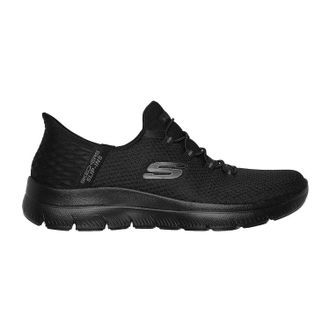 Skechers Mens Summits - Diamond Dream slip-in vrijetijdsschoenen (Drievoudig zwart)