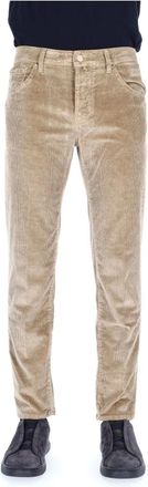 Jacob Cohen Slim-fit Trousers, male, Gray, Size: W32 Scott Slim Carrot Trousers