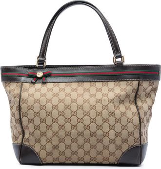 Gucci Pre-owned Gucci GG Canvas Web Mayfair Tote Ladies 28AQ7JT8IP5PTNJ5