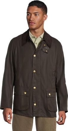 Barbour Barbour Ashby Wax Jacket Mens Clothing Olive 2 : SM, Cotton/Down