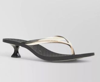 Tory Burch two-tone rubber sandals