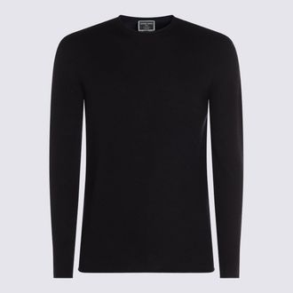 Giorgio Armani Sweaters Blue And Green