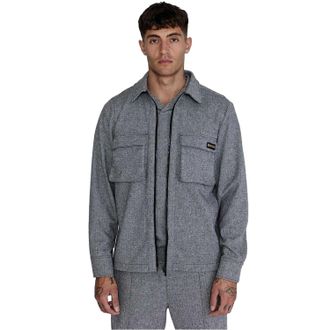 Siksilk Heren Overhemd (Grijs)