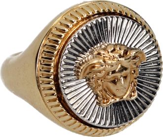 Versace Damens Ringe Goldmetall
