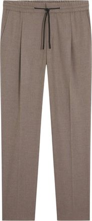 HUGO BOSS Broeken, Heren, Bruin, S, Wol, Hugo-Broek