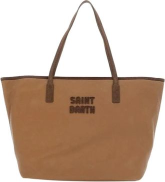 MC2 Saint Barth City Bag Wax - - Bags - Donna - Marrone - ONE SIZE