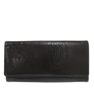 Cartier Pre-owned Wallets, female, Black, Size: ONE SIZE Pre-owned Happy Birthday Long Wallet