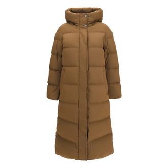 Woolrich Cappotto Lungo Madison - - Coats - Donna - Marrone - M