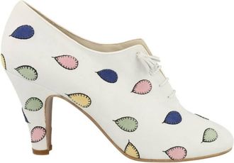 Ferragamo Womens Eccentrica Pump Sandal In Multi