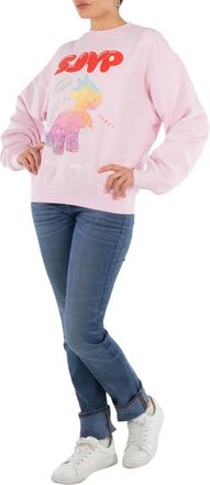 Sjyp Colour Scratched Dino Sweatshirt, Size X-Small