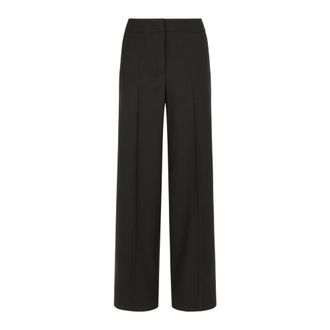 PESERICO Peserico, Wide Trousers, female, Brown, Size: M Wide Trousers