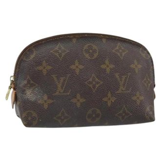 Louis Vuitton Pre-owned Canvas Tas - Dames - Vintage Tassen - Bruin - ONE Size - Vintage