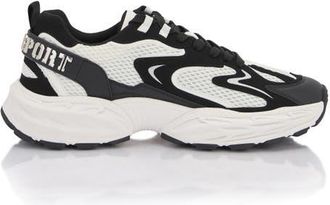 Plein Sport Sneakers Pulse X Unisex in White/black at Nordstrom, Size 45