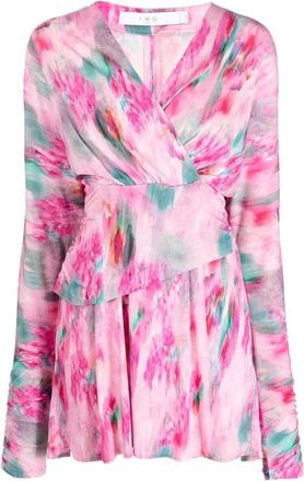 Iro Midi Kleedjes - Dames - Korte kleedjes - Roze - L - Kleedjes