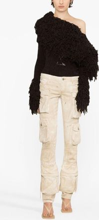 The Attico Essie Cargo Denim Broek