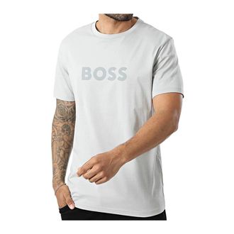 HUGO BOSS Hombre, Camisetas, Gris, Talla: M