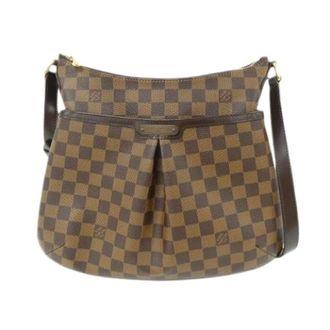 Louis Vuitton Pre-owned Bloomsbury Damier Schoudertas - Dames - Pre-owned - Bruin - Maat: ONE Size