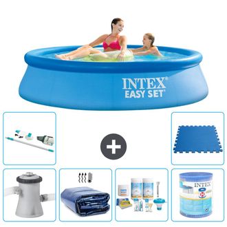 Intex Piscina Easy Set Redonda - 244x61 Cm - 8-piezas S40795