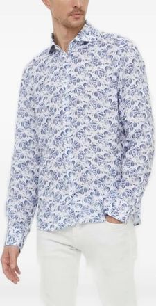 Joop Camicia a fiori in lino - 422