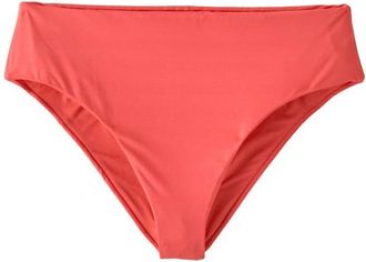 Patagonia Wave For It Bottoms Bikini-Bottom für Damen | rot