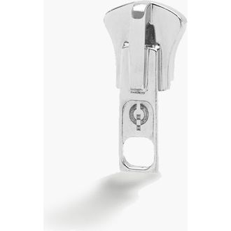 Yoj Zip Me Up Single Stud in Silver at Nordstrom