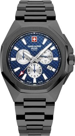 Swiss Alpine Military 7005.9175 Watch - Heren - Horloges - Zwart - ONE Size - Accessoires
