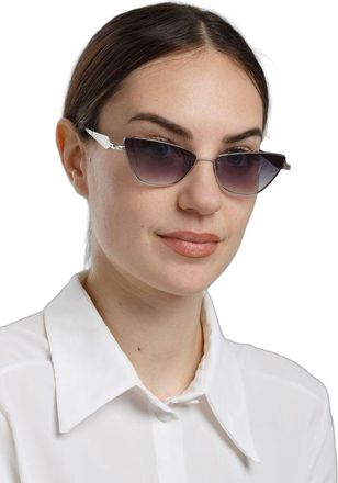 Ana Hickmann Womens Sunglasses Silver-Black Metal
