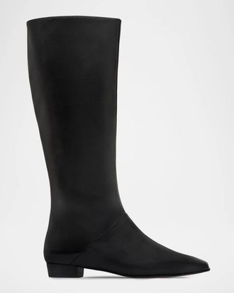 Bernardo Ramona Leather Knee-High Boots