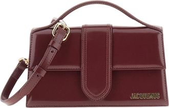 Jacquemus Red Le Grand Bambino Smooth Leather Handbag