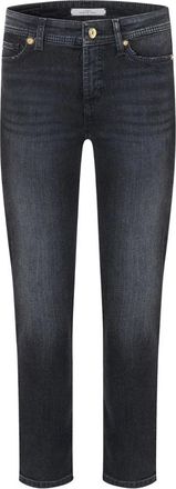 Cambio Cropped Jeans - Dames - Slim Fit Jeans - Zwart - S - Jeans