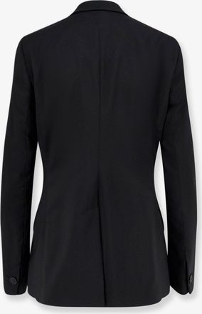 Hev&ograve; Womens Suit Black Virgin Sheeps Wool Dress Sheeps