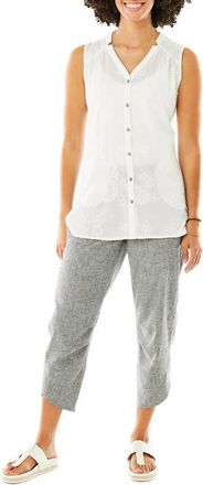 Royal Robbins Hempline Capri Pant In Asphalt