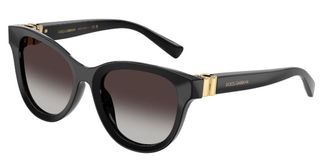 Dolce & Gabbana DG4533 501/8G Womens Sunglasses Black Size 54