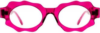 Kuboraum Mask G7 Transparent Fuchsia Acetate Kuboraum Mask G7 Eyewear