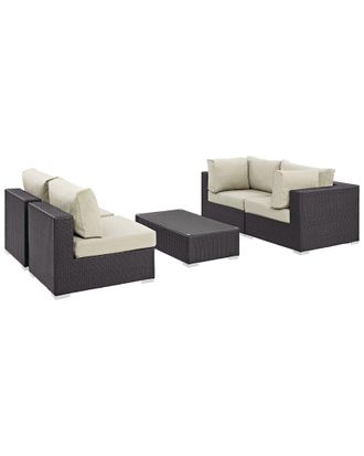 ModWay Convene 5-Piece Outdoor Patio Sectional Set