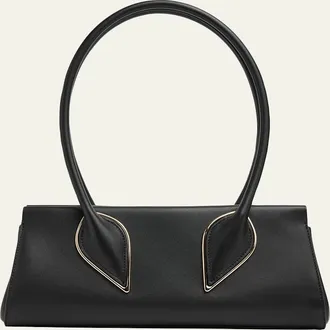Christian Louboutin Venus Calf Leather Baguette Shoulder Bag