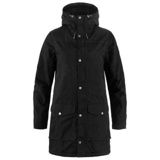 Fj&auml;llr&auml;ven Greenland Winter Parka Mantel f&uuml;r Damen | schwarz
