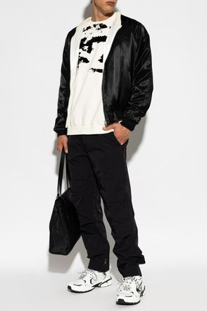 Diesel Sweatshirt S-BOXT-N5, Mens, Cream