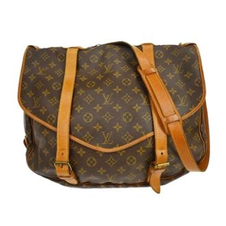 Louis Vuitton Pre-owned Saumur Handbag - unisex - Louis Vuitton Vintage - Vintage Cross Body Bags - Brown - ONE SIZE - Pre-owned